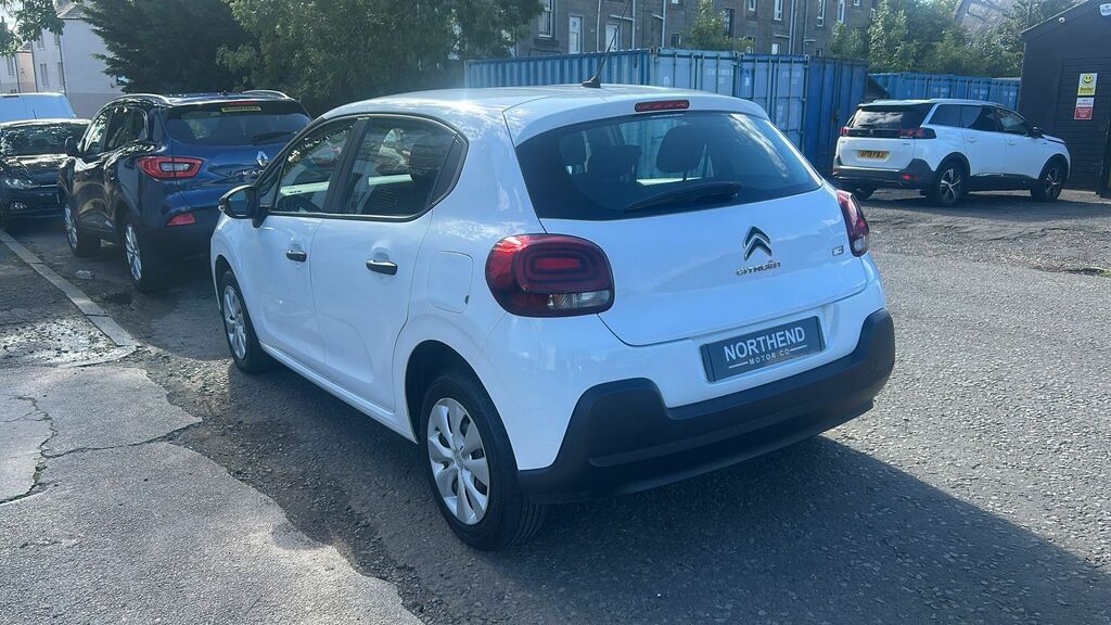Citroen C3 C3 Hatchback SL17JGV White #5