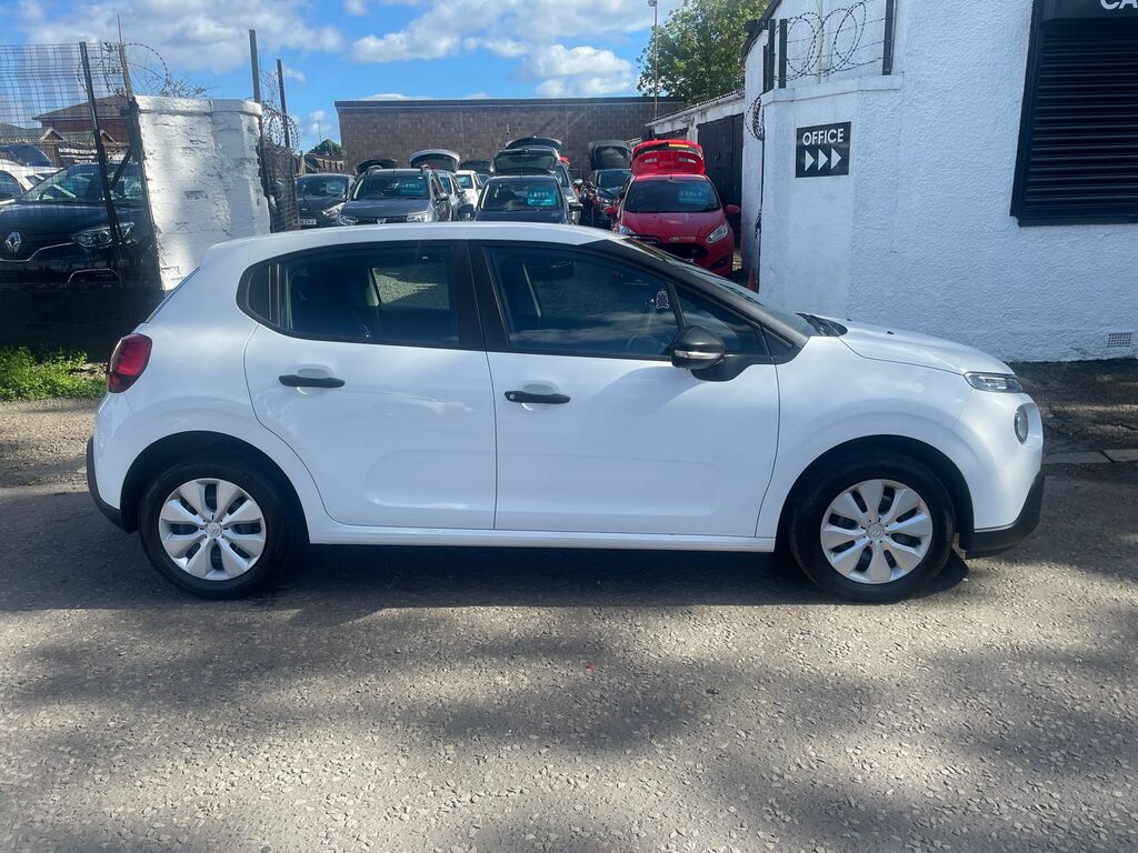 Citroen C3 C3 Hatchback SL17JGV White #3