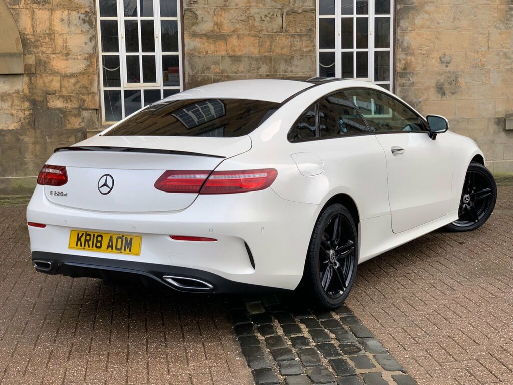Mercedes-Benz E Class 2.0 E220d Amg Line Premium G-tronic Euro 6 Ss KR18AOM White #6