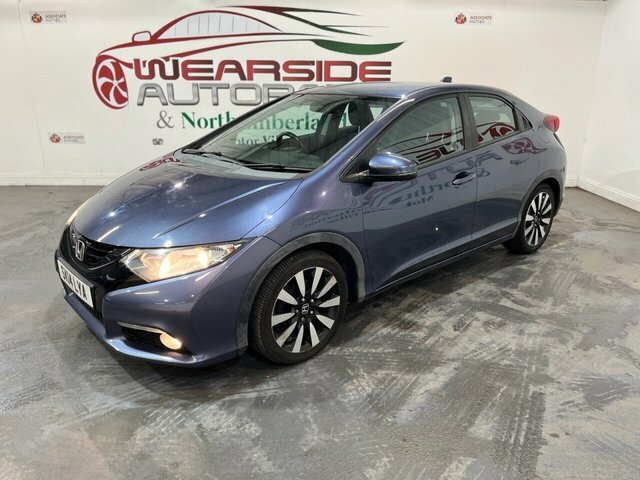Honda Civic 1.8 I-vtec Se Plus Hatchback Eur Blue #3