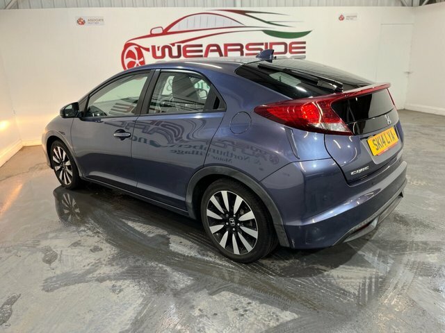 Honda Civic 1.8 I-vtec Se Plus Hatchback Eur Blue #4