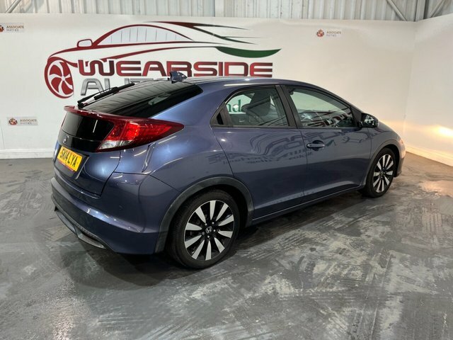 Honda Civic 1.8 I-vtec Se Plus Hatchback Eur Blue #6