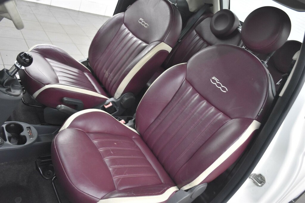 Fiat 500 0.9 Twinair Lounge Euro 6 Ss MW65FDX White #3