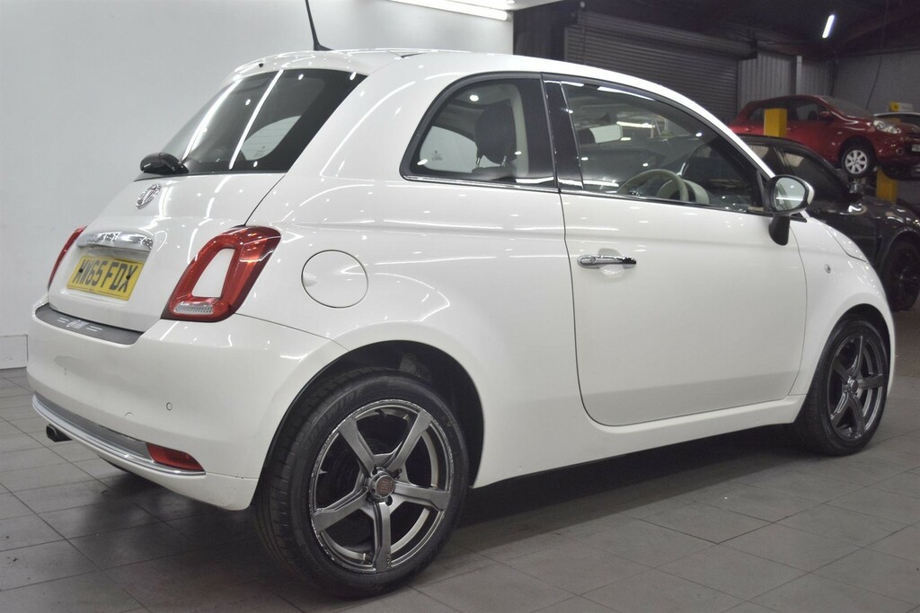 Fiat 500 0.9 Twinair Lounge Euro 6 Ss MW65FDX White #2
