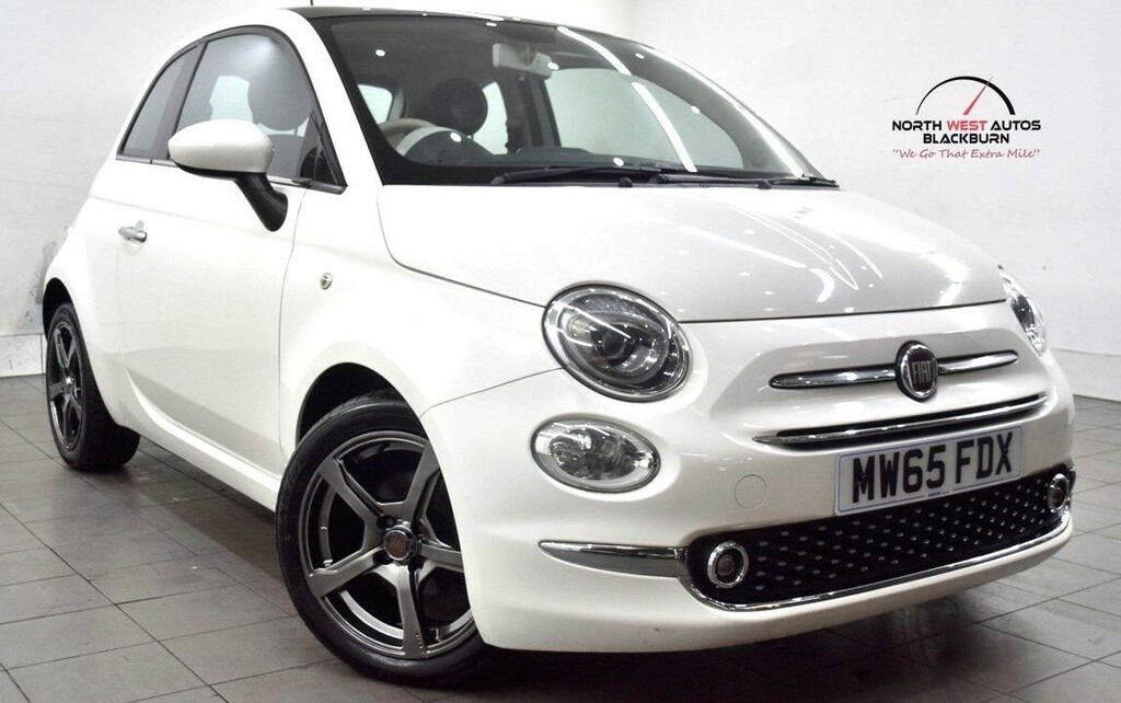 Fiat 500 0.9 Twinair Lounge Euro 6 Ss White