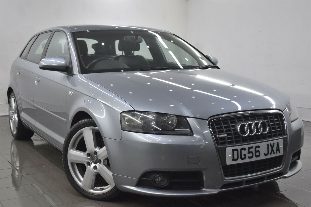 Audi A3 2.0 Tdi S Line Sportback Silver #5