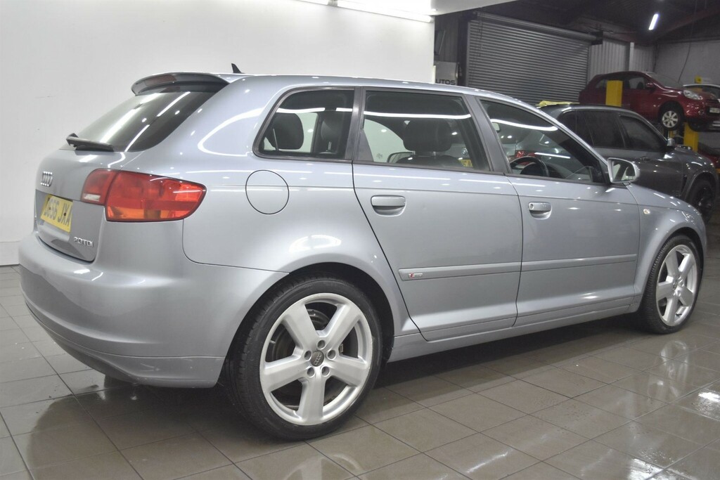 Audi A3 2.0 Tdi S Line Sportback Silver #2