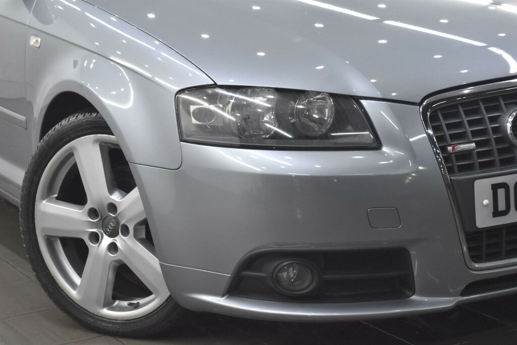 Audi A3 2.0 Tdi S Line Sportback Silver #6