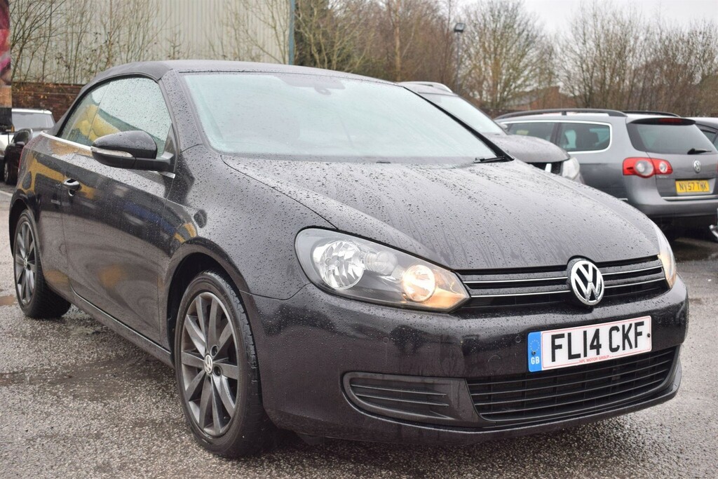 Volkswagen Golf 1.6 Tdi Bluemotion Tech Se Cabriolet Euro 5 Ss FL14CKF Black