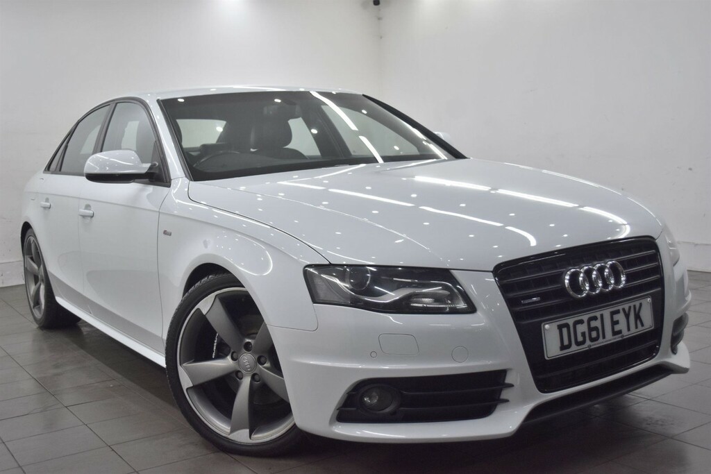 Audi A4 2.0 Tdi Black Edition Quattro Euro 5 Ss White #5