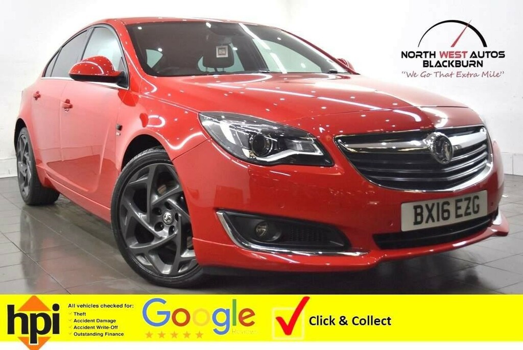 Vauxhall Insignia 2.0I Turbo Sri VX Line Nav Euro 6 Ss Red