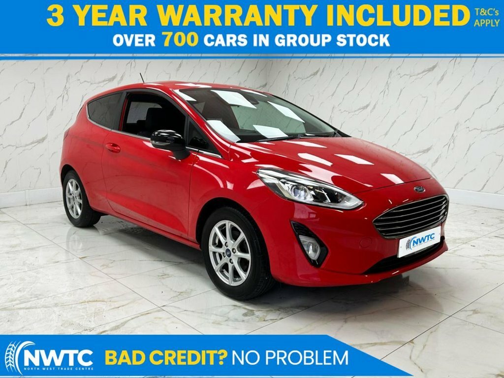 Ford Fiesta 1.1L Zetec Red