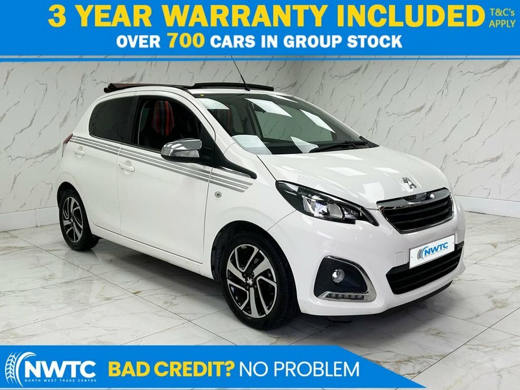 Peugeot 108 1L Collection White