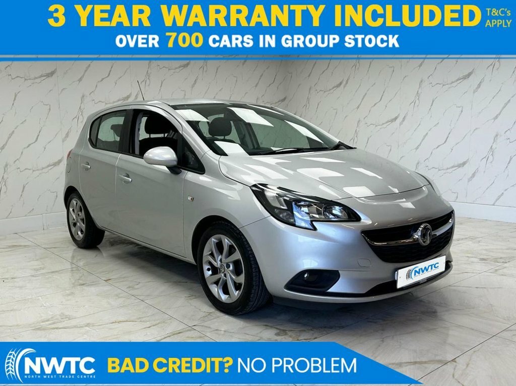 Vauxhall Corsa 1.4L Energy ND68HFO Silver