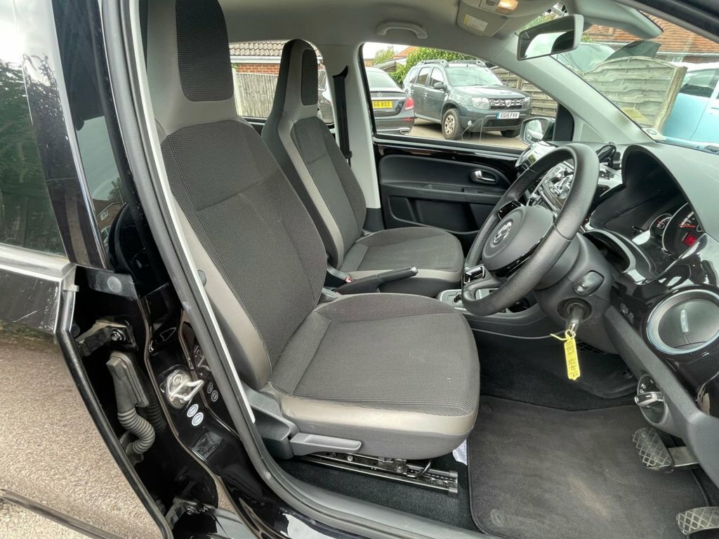 Volkswagen Up Hatchback AO63GJU Black #4