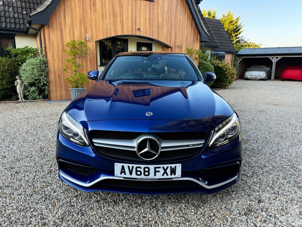 Mercedes-Benz C Class 4.0 C63 V8 Biturbo Amg AV68FXW Blue #6