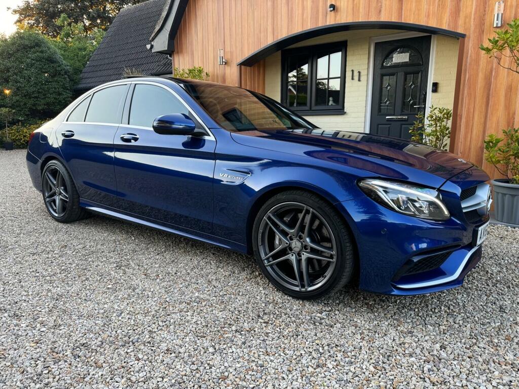 Mercedes-Benz C Class 4.0 C63 V8 Biturbo Amg Blue