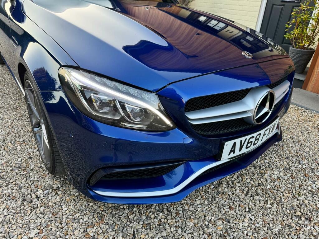 Mercedes-Benz C Class 4.0 C63 V8 Biturbo Amg AV68FXW Blue #5