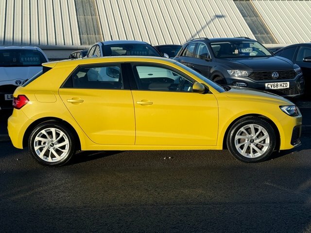 Audi A1 Tfsi 30 Sport Sportback CU22UDZ Yellow #2