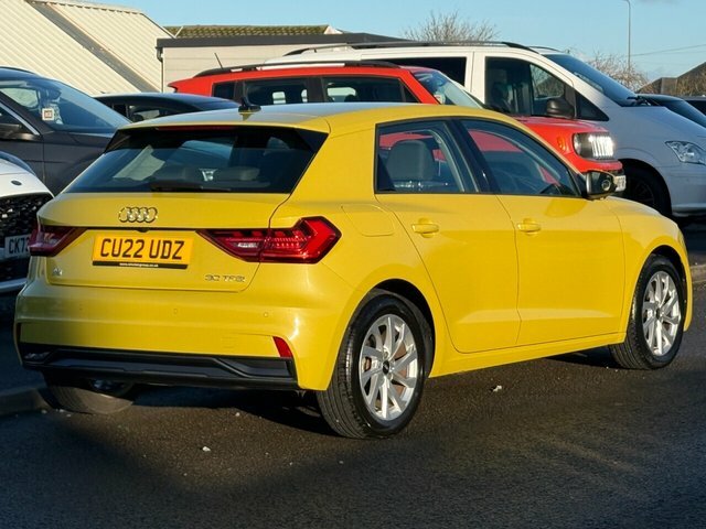 Audi A1 Tfsi 30 Sport Sportback CU22UDZ Yellow #3