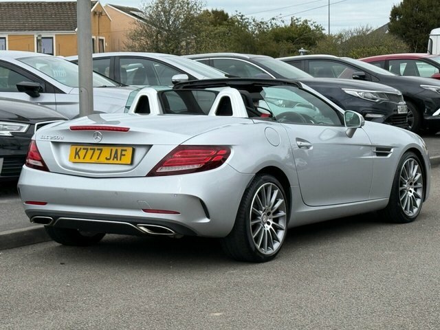 Mercedes-Benz SLC Slc250d Amg Line Convertible RY16AMV Silver #3