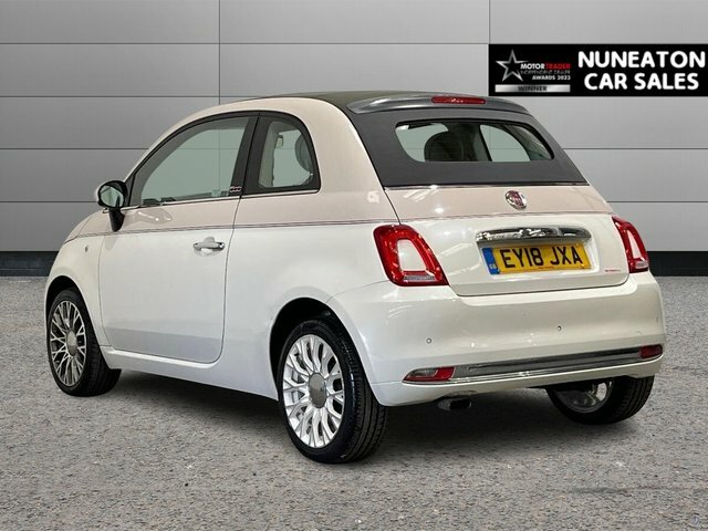 Fiat 500C 0.9 Twinair 60Th Convertible Eur White #5
