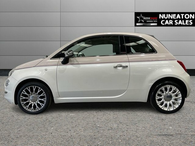 Fiat 500C 0.9 Twinair 60Th Convertible Eur White #6