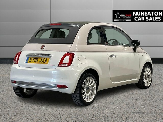 Fiat 500C 0.9 Twinair 60Th Convertible Eur White #3