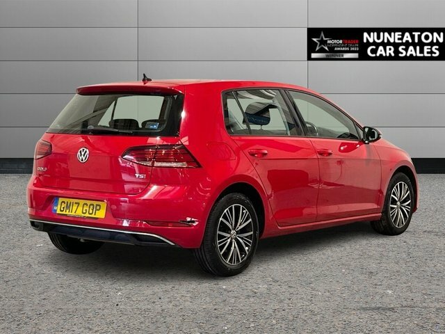 Volkswagen Golf 1.4 Tsi Bluemotion Tech Se Hatchback Ma GM17GOP Red #3