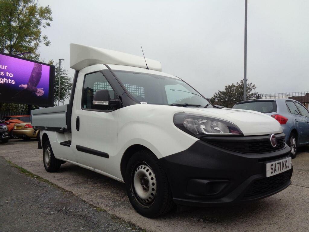Fiat Doblo Dropside 1.6 Multijetii Work Up L2 Euro 6 Ss White