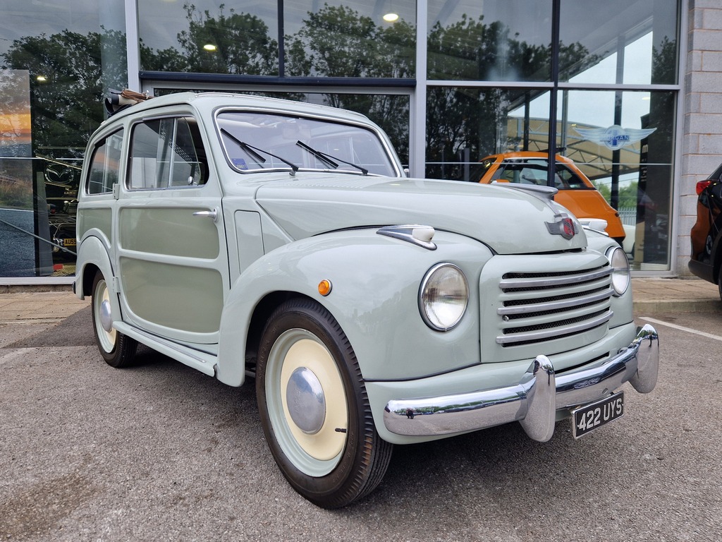 Fiat 500C 500C Topolino Belvedere Grey #2