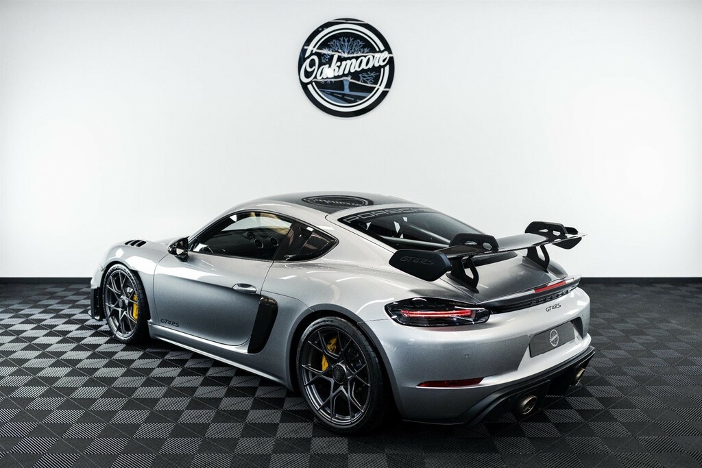 Porsche 718 Cayman Coupe MJ24SWV Silver #3