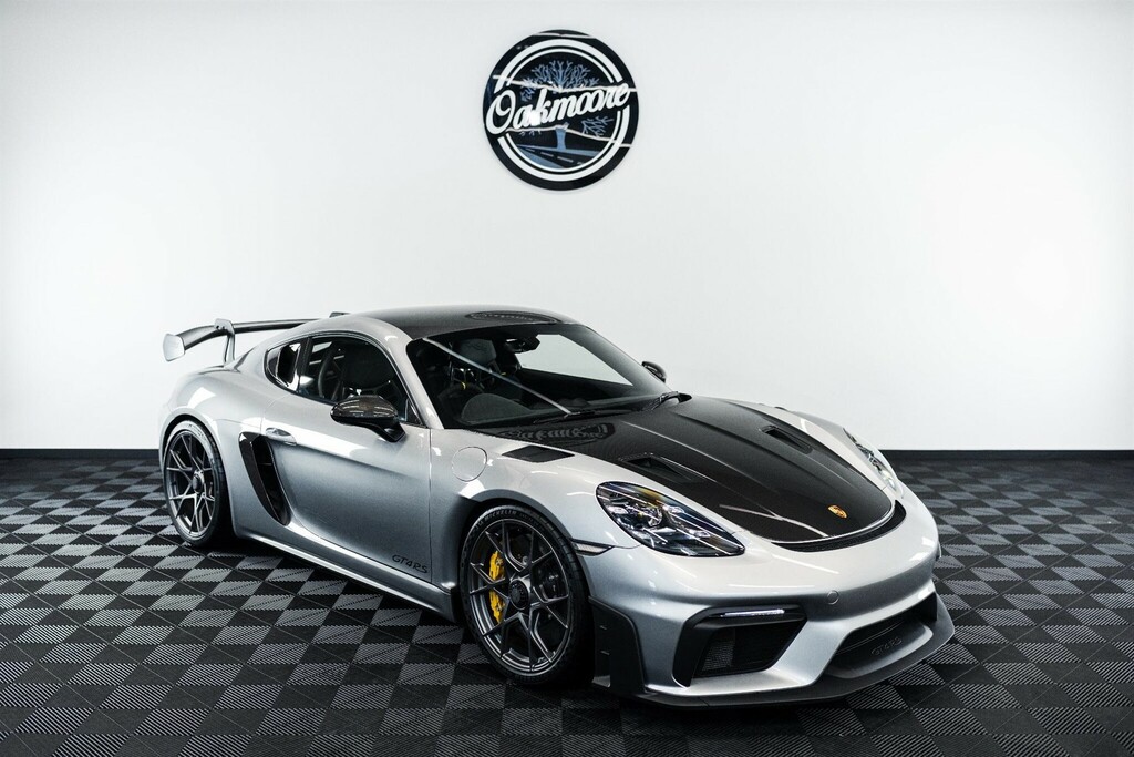 Porsche 718 Cayman Coupe Silver