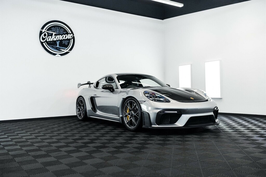 Porsche 718 Cayman Coupe MJ24SWV Silver #5