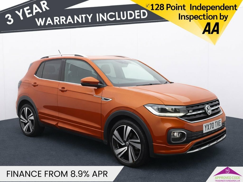 Volkswagen T-Cross 1L R-line Orange