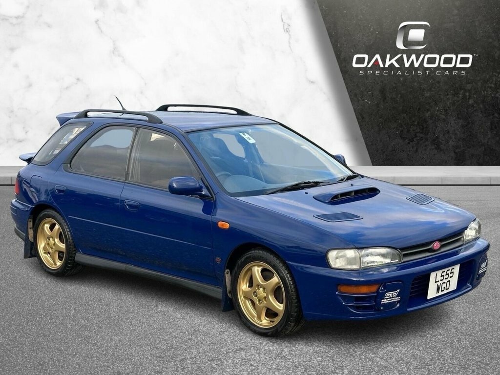 Subaru Impreza V2 Sti 555 Limited Wagon Blue
