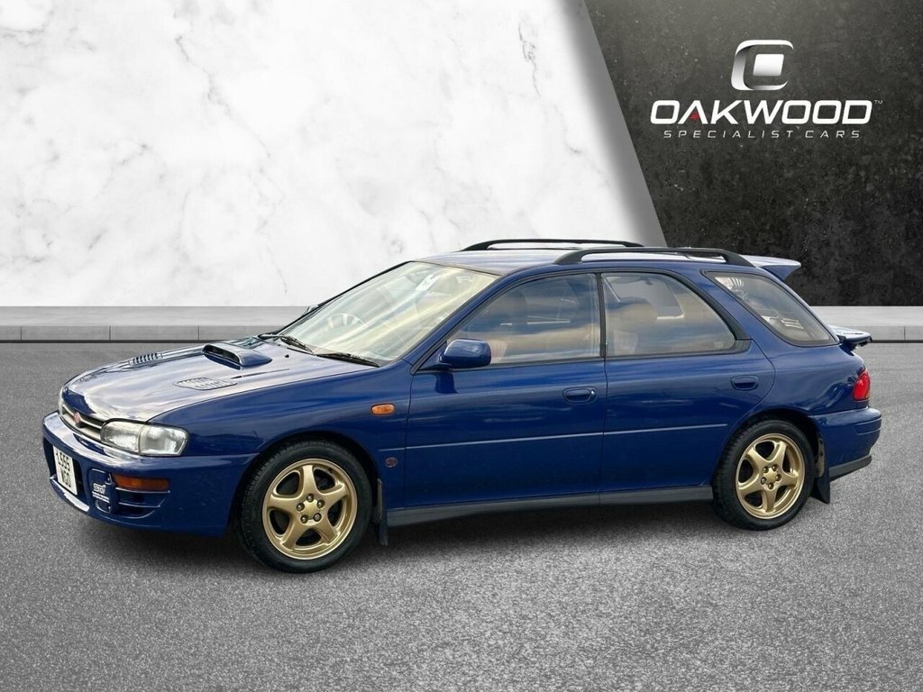 Subaru Impreza V2 Sti 555 Limited Wagon Blue #5