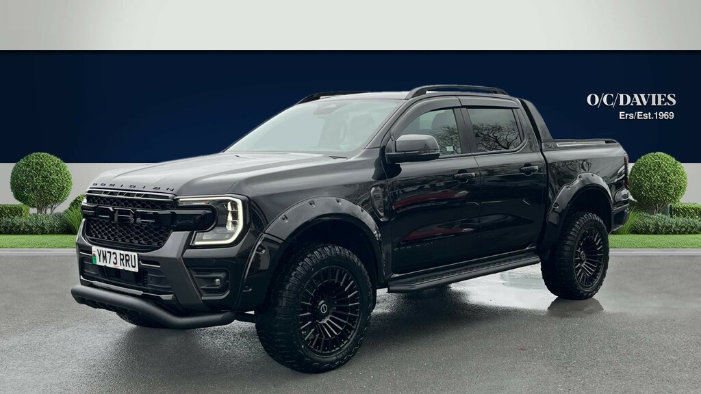 Ford Ranger Obsidian 2.0 Td Ecoblue Wildtrak Pickup Double Cab YM73RRU Black #4