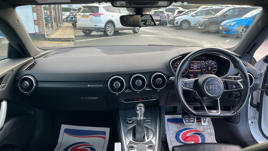 Audi TT 2.0 Tfsi S Line Coupe S Tronic Quattro LL15JZM White #5