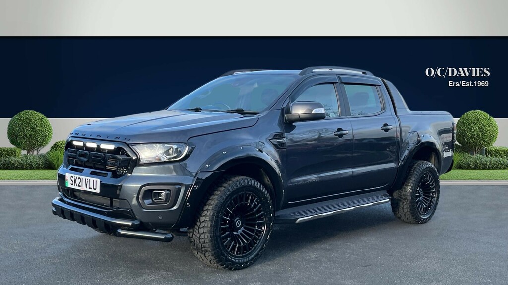 Ford Ranger Obsidian 2.0 Ecoblue Wildtrak Pickup Double Cab SK21VLU Grey #4
