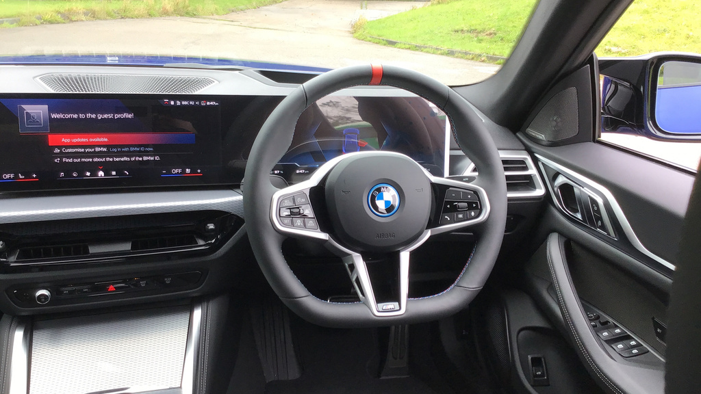 BMW i4 Coupe Blue #5