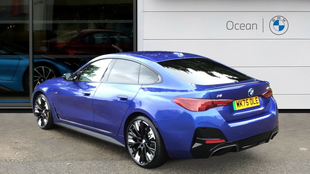 BMW i4 Coupe Blue #2