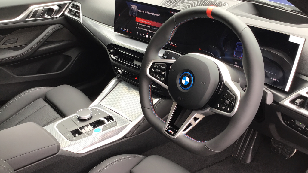 BMW i4 Coupe Blue #6