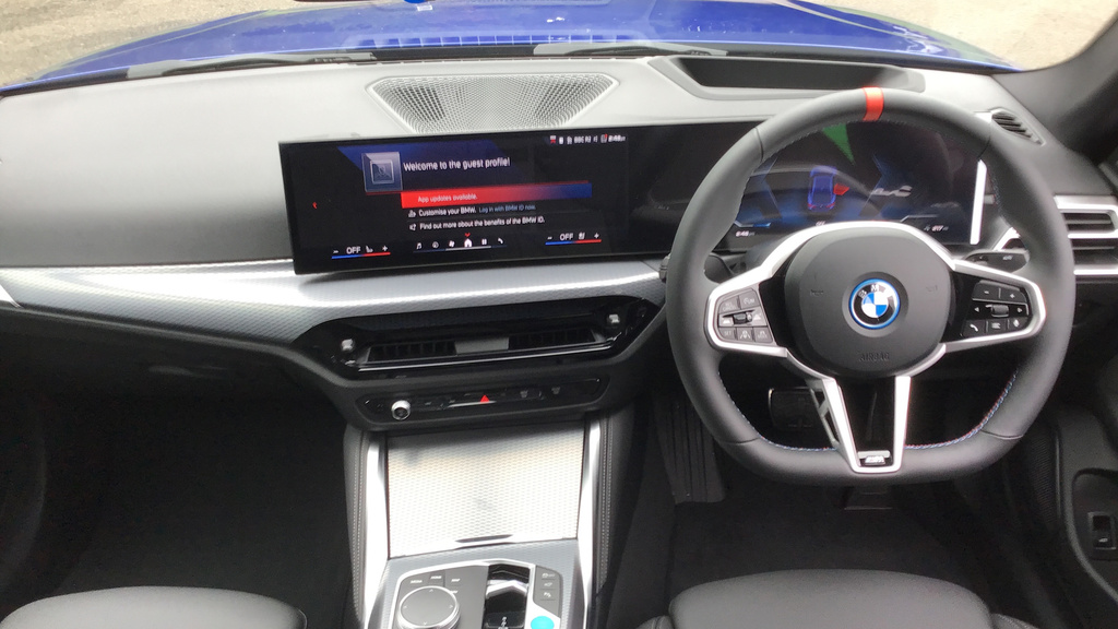 BMW i4 Coupe Blue #4