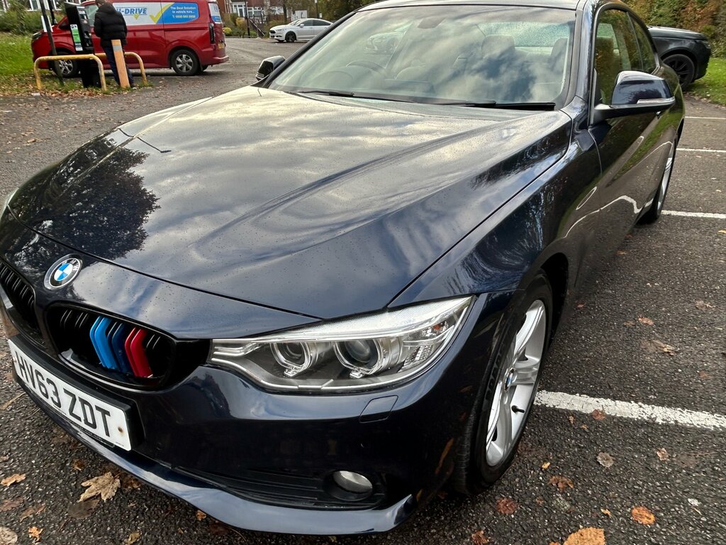 BMW 4 Series Gran Coupe 2.0 420D Se Coupe Euro 6 Ss HV63ZDT Blue #2