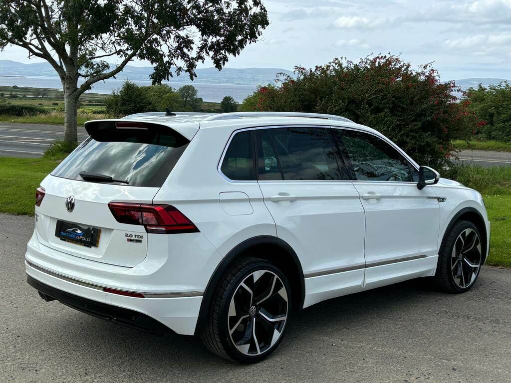 Volkswagen Tiguan 2.0 Tdi 150 R-line Dsg KK18CAO White #3