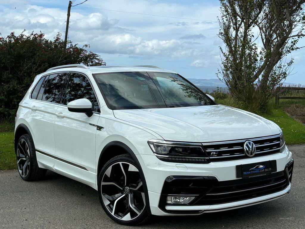 Volkswagen Tiguan 2.0 Tdi 150 R-line Dsg KK18CAO White #2