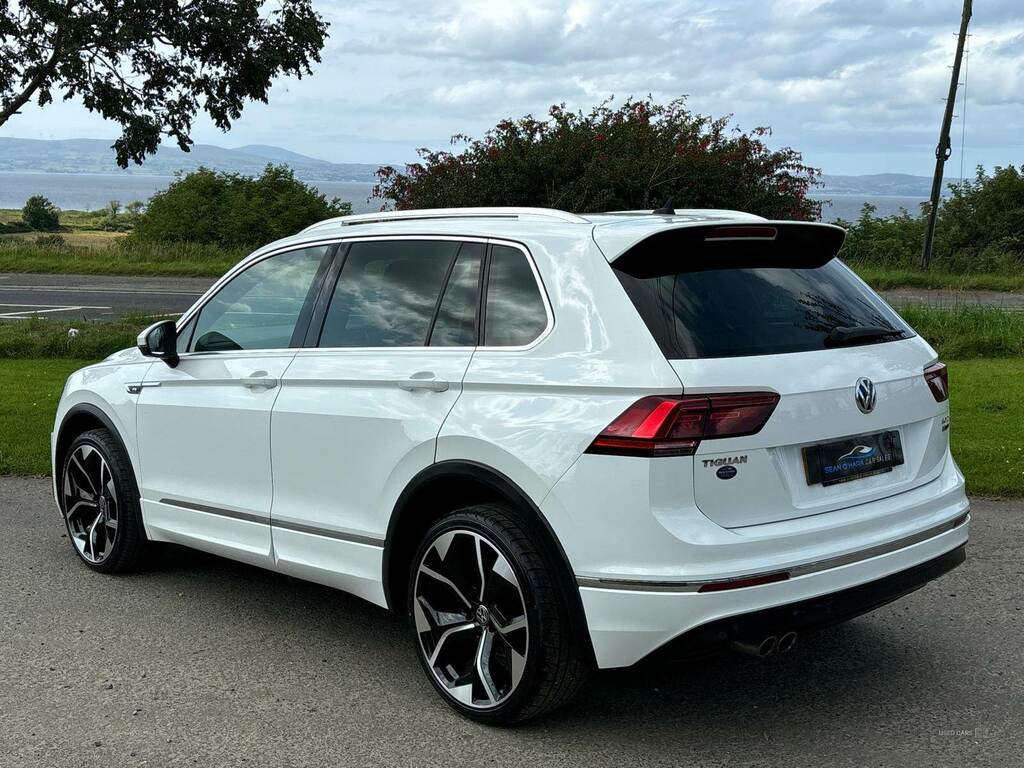 Volkswagen Tiguan 2.0 Tdi 150 R-line Dsg KK18CAO White #4