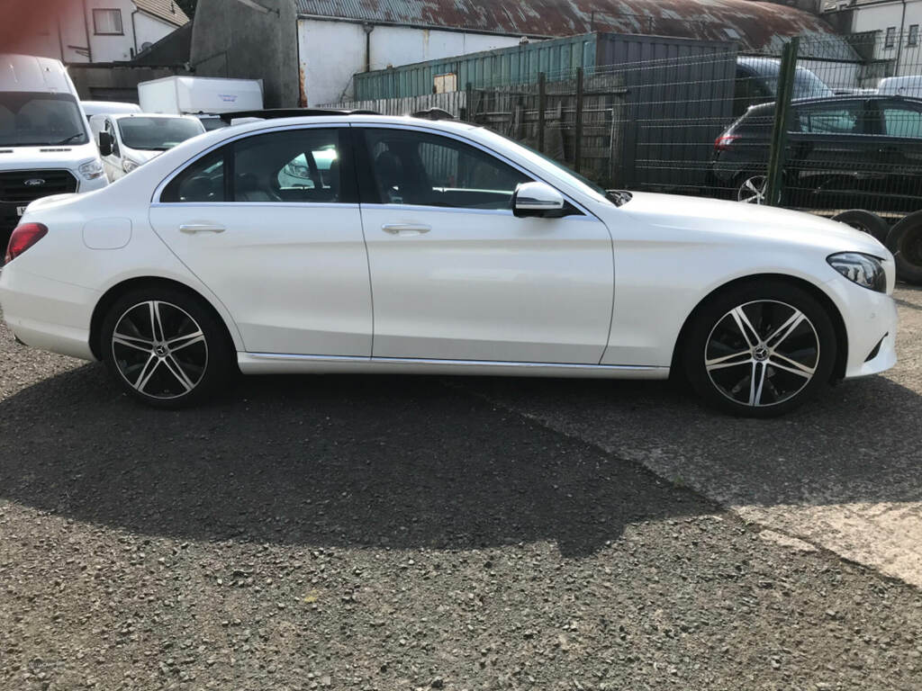 Mercedes-Benz C Class C220d Sport Edition Premium Plus 9G-tronic KP20JZE White #5