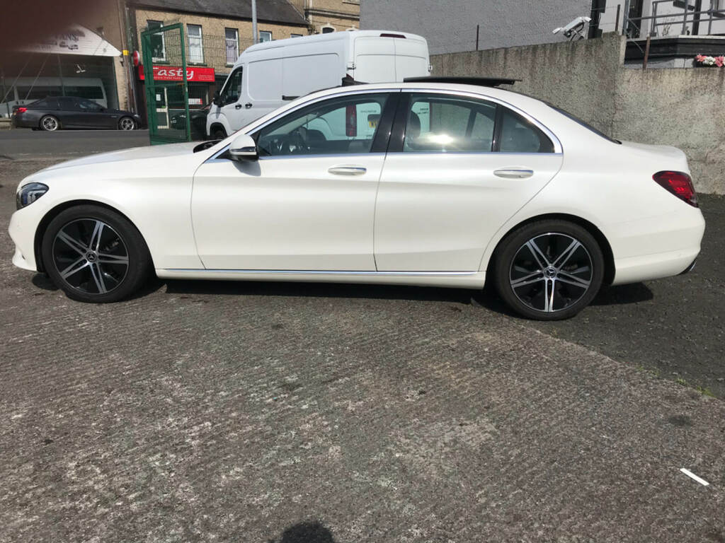 Mercedes-Benz C Class C220d Sport Edition Premium Plus 9G-tronic KP20JZE White #6
